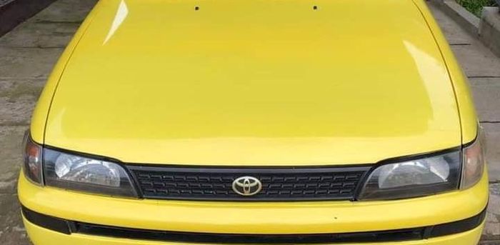 Bodi Great Corolla repaint Yellow Lime dan smoke headlamp 