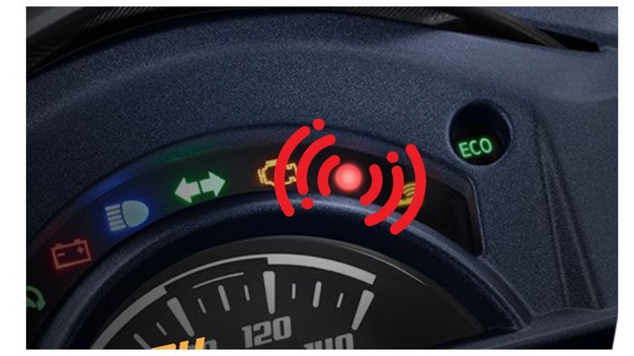 Indikator alarm di All New Honda BeAT