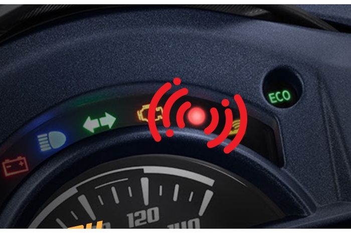 Indikator alarm di All New Honda BeAT
