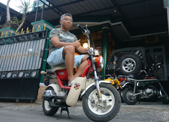 Agus Tri Nugroho, owner Yamaha Malic