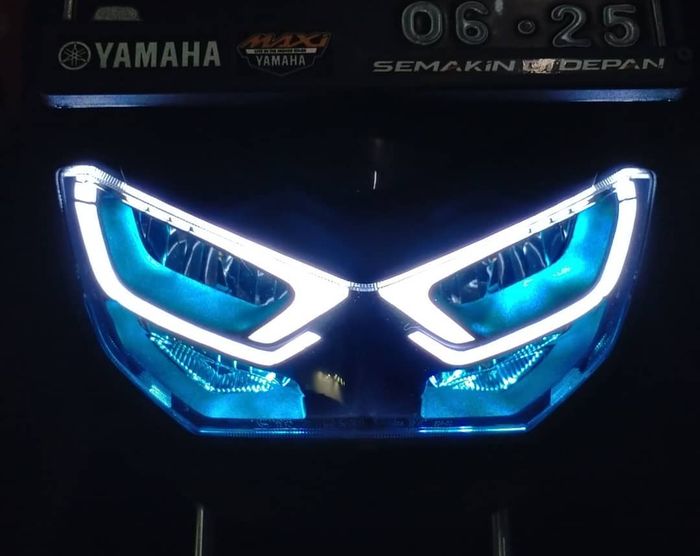 Salah satu model terbaru DRL welcome Yamaha All New NMAX garapan Wanto Autolights.