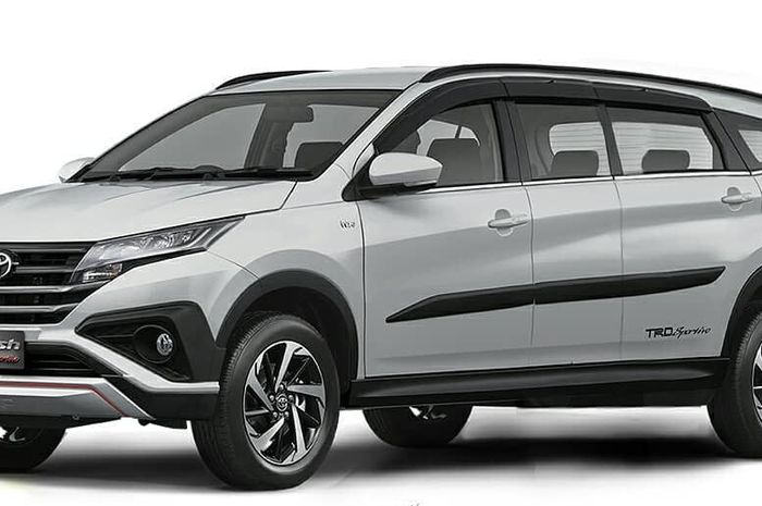 Foto rekayasa atau modifikasi digital Toyota All New Rush ada varian limosinnya