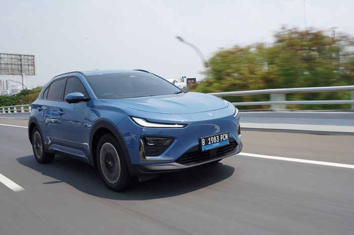 Neta X Supreme saat dijajal awak media di seputaran Jakarta (18/9/2024)