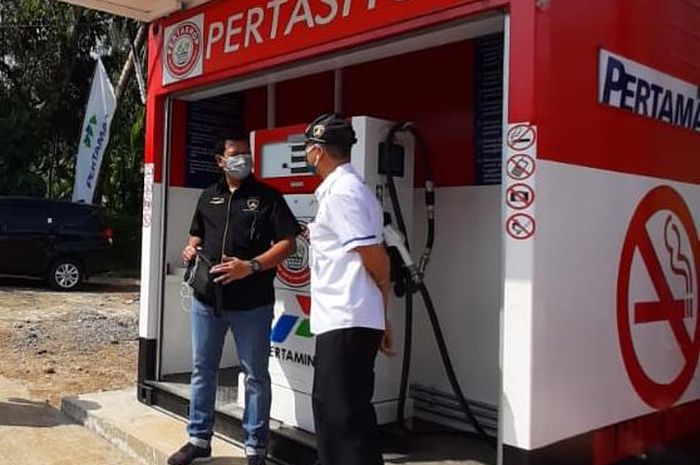 Masing-masing Pertashop memiliki kapasitas tangki Pertamax hingga 3.000 Liter