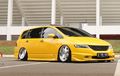 Honda Odyssey Kuning Tampil Mencolok, Emblem Emas, Pelek Sampai Audio Diunggulkan
