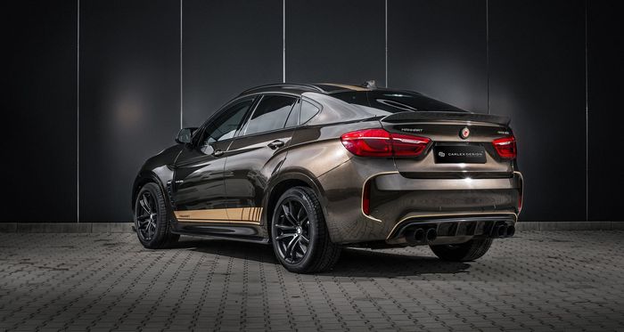 Tampilan belakang modifikasi BMW X6