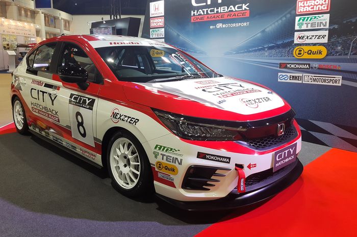 Honda City Hatchback mobil balap besutan tim GPI Motorspot, Thailand