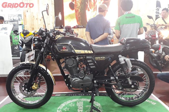 Benelli Motobi 152 diperkenalkan di JIExpo Kemayoran