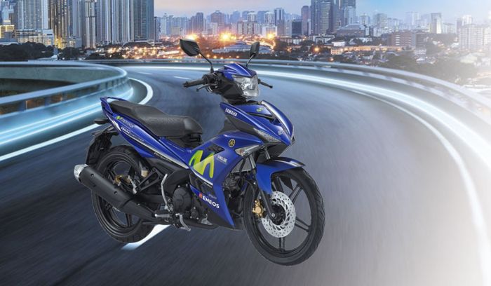 Yamaha MX King 150 livery Movistar musim 2017