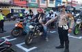 Polisi dan Dishub OKU Berlakukan Marga Garis Ala Starting Grid MotoGP, Lokasinya Akan Ditambah