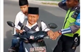 Kocak, Video Bocah Takut Ditilang Polisi Sampai Nangis Histeris