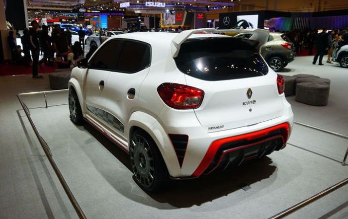 Tampilan belakang  Renault Kwid Extreme Concept