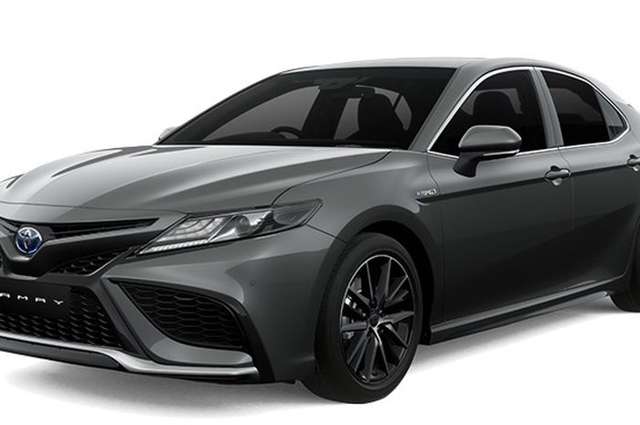 Ilustrasi Toyota Camry facelift untuk pasar Singapura