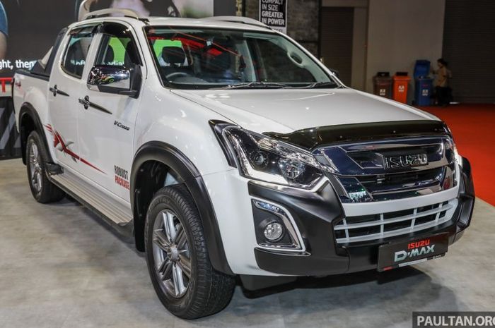 Isuzu D-Max pakai aksen krom