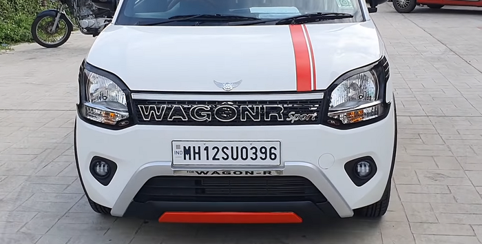 Fascia modifikasi Suzuki Karimun Wagon R garapan tuner India