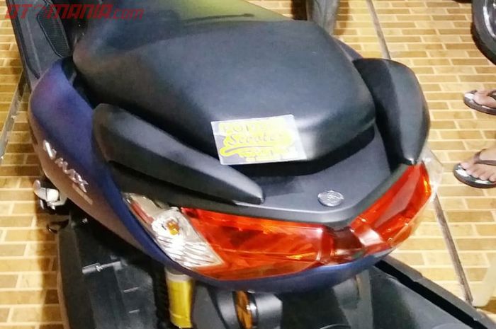 Behel belakang model Yamaha TMAX untuk Yamaha All New NMAX. Bertanduk!