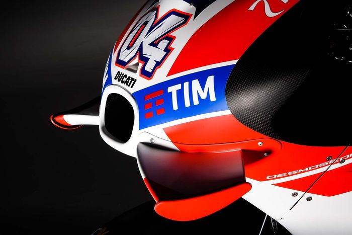 Winglet Ducati Desmosedici GP17 yang dilarang