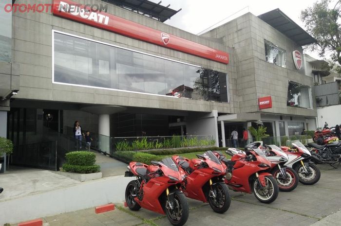 Flagship Store Ducati Indonesia di areal Kemang, Jakarta Selatan