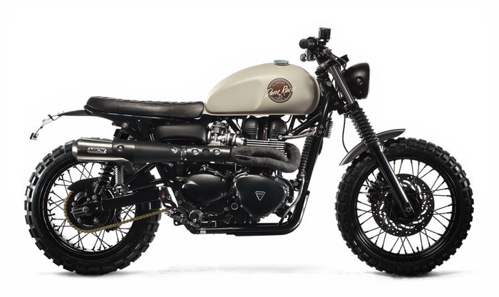 Triumph Scrambler besutan Ellaspede yang menginspirasi Xocratez