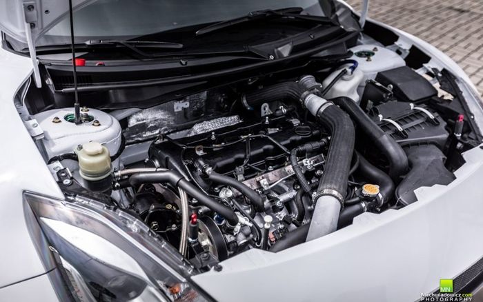 Mesin Mitsubishi Evo X di Suzuki Swift