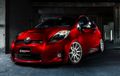 Toyota Yaris Bakpao Berjubah Merah Candy, Gaya Pilih Elegan Minimalis