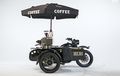 Ural Cafe Racer Pakai Sespan dan Punya Mesin Espresso Segala