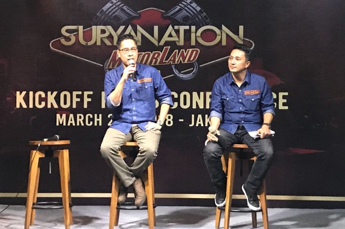 Press Conference Suryanation Motorland 2018 di Jakarta (27/3/2018)