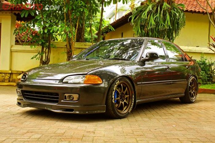 Honda Genio 1994 milik Himawan,  modif ala JDM luar dalam