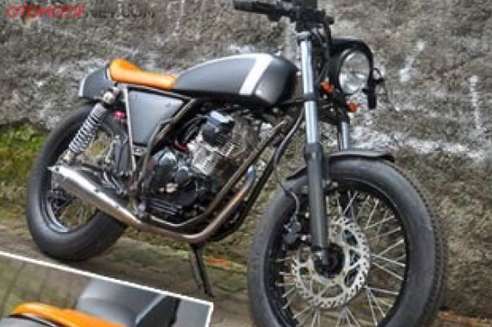 Yamaha Scorpio cafe racer asal Bali