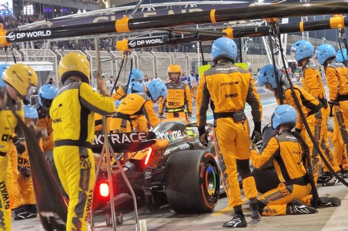 Lando Norris enam kali pit stop di F1 Bahrain 2023