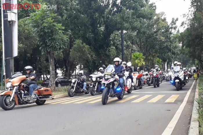 Polda Metro Jaya gelar touring lintas milenial 2019
