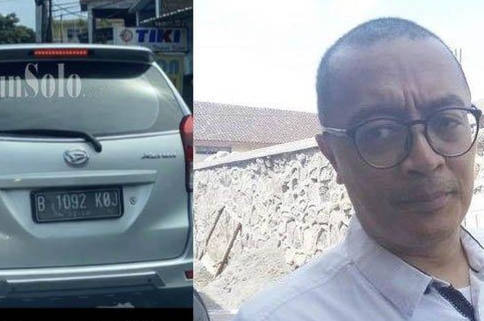 Anggota Komisi I DPRD Solo, Ginda Ferachtriawan mencari pengemudi Daihatsu Xenia bernopol B 1092 KOJ