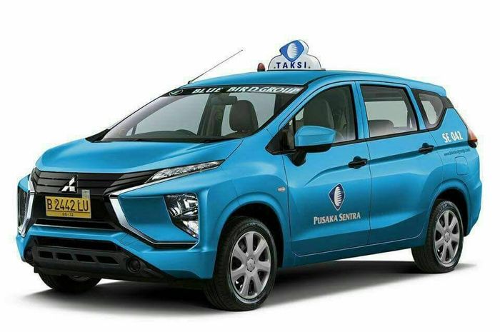 Ilustrasi Mitsubishi Xpander versi taksi