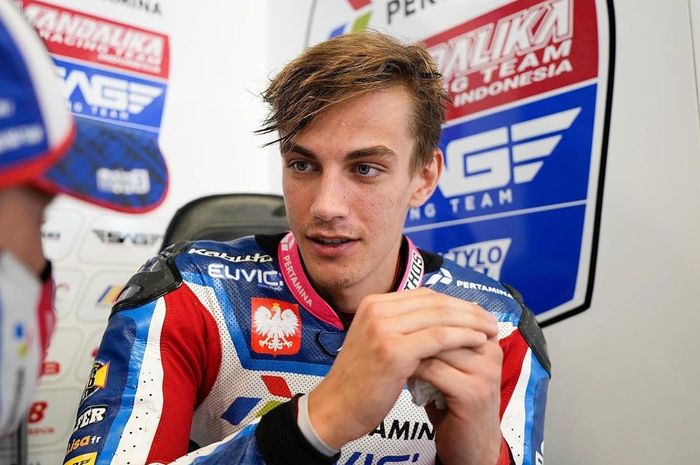 Piotr Biesiekirski akan kembali melakukan wildcard untuk Moto2 Aragon 2021 di Pertamina Mandalika SAG Team