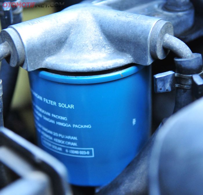 Filter solar pada mesin diesel