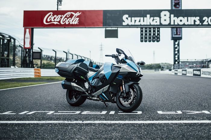Kawasaki demonstrasikan motor bermesin hidrogen di event Suzuka 8 Hours