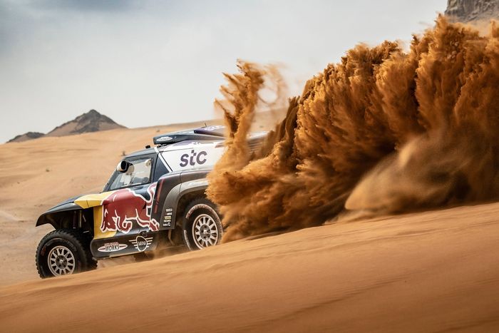 Mini John Cooper Works Buggy tim X-raid Mini JCW saat tes menjelang Reli Dakar 2021