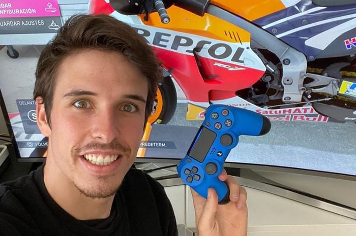 Alex Marquez jadi pemenang balapan virtual MotoGP