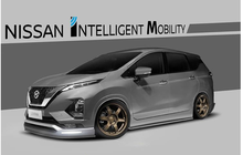 Tampilan All New Nissan Livina Dengan Add-on Body Kit dan Dibuat Kandas