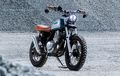 Suzuki GN250 Scrambler Tampil Sederhana Dengan Detail Manis