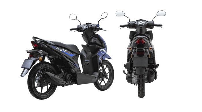 Honda BeAT versi Malaysia punya lampu sein yang menempel di sepatbor belakang