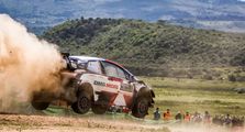 Langsung Menggebrak, Pereli Tim Toyota Sebastien Ogier Tercepat Sesi Shakedown Reli Safari 2021