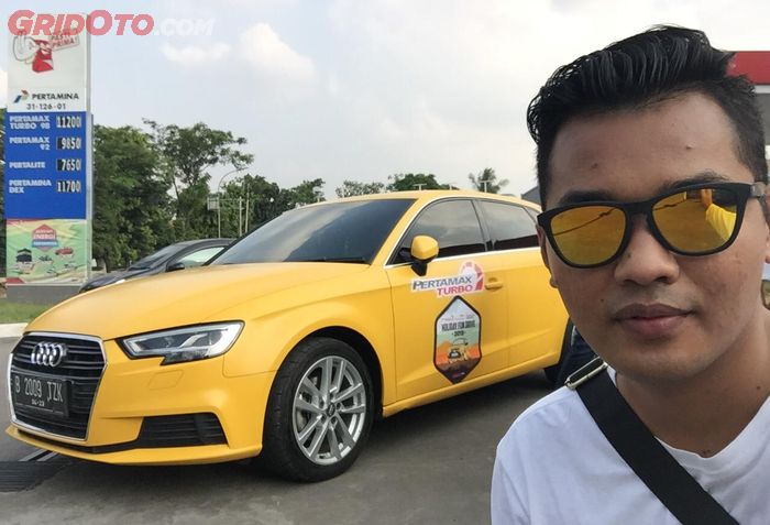 Audi A3 Sportback siap mengaspal ke Kuningan dan Garut. Juga berburu kuliner