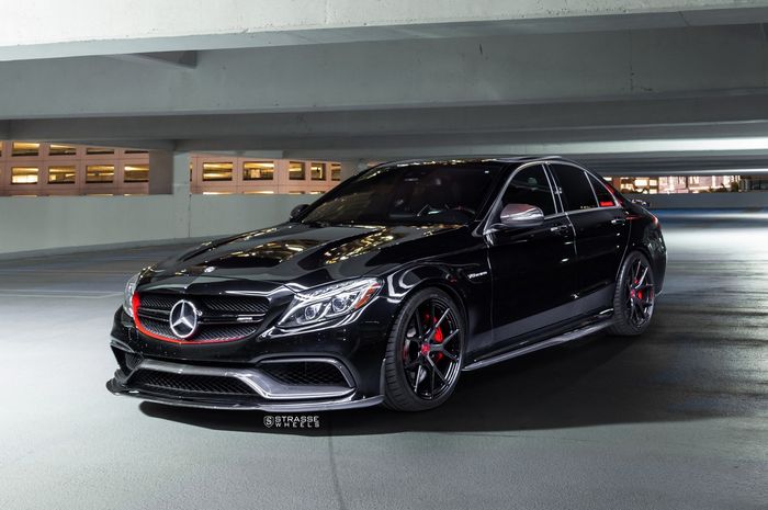 Modifikasi Mercedes-AMG C63 S tampil agresif modal ubahan minimalis