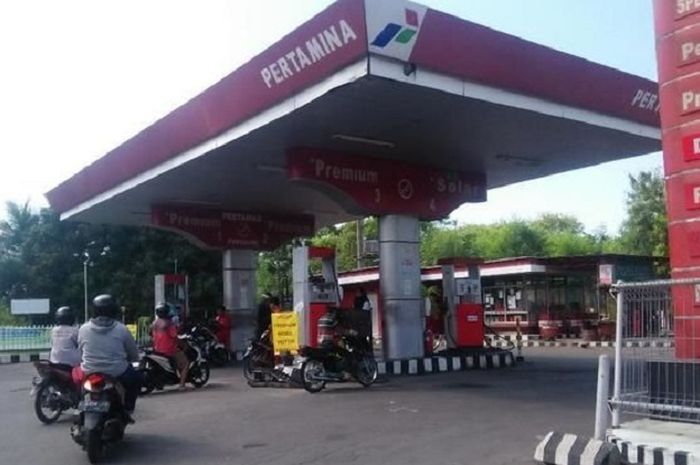 Ilustrasi pom bensin/ SPBU