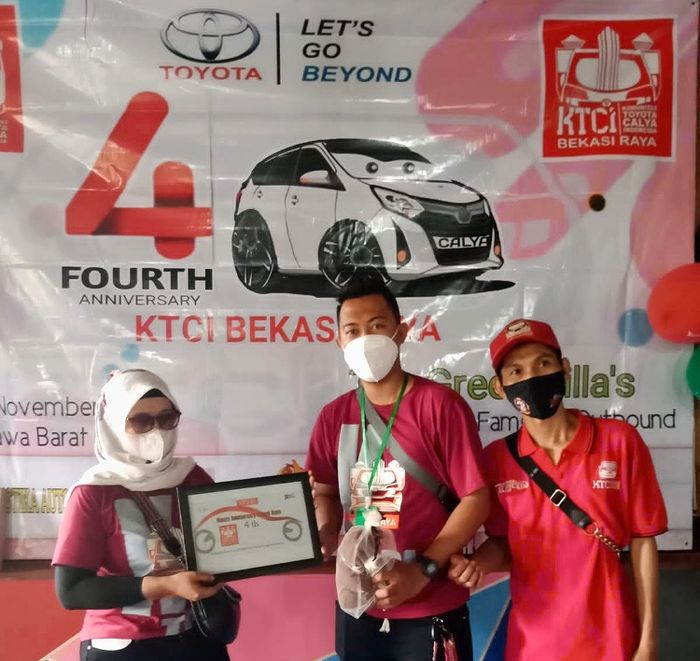 Mini Touring Komunitas Toyota Calya Indonesia Chapter Bekasi Raya
