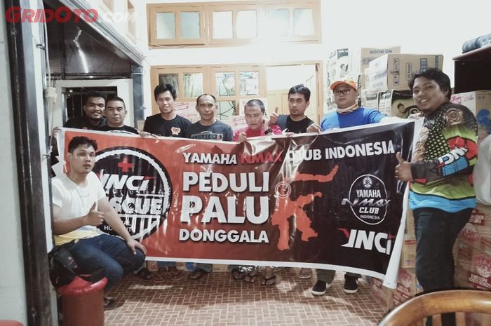 Sebagai Klub motor, YNCI juga membentuk divisi sosial yang bernama Team YNCI Rescue dengan IG @ynci_rescue.