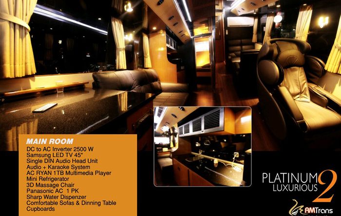 Main room Platinum Luxurious 2 bus AMTrans Luxurious