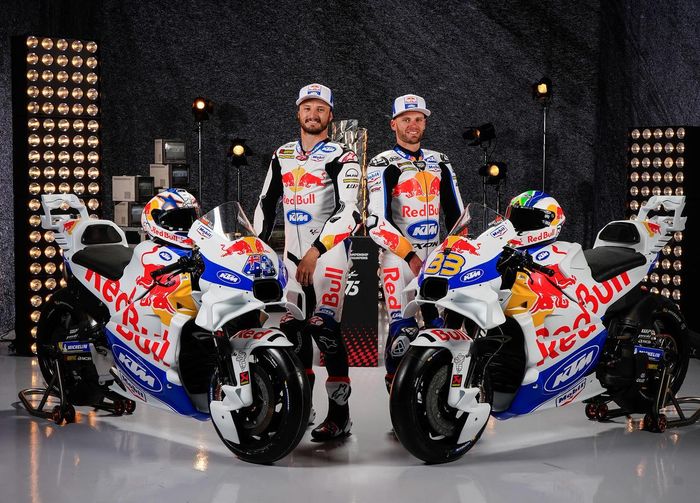 Livery spesial tim Red Bull KTM Factory Racing di MotoGP Inggris 2024
