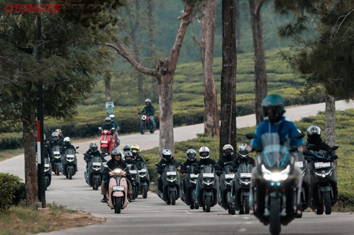 Yamaha NMAX Turbo ketika turing jarak jauh